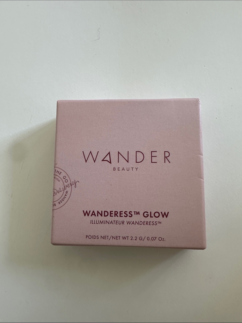 Wander Beauty Wanderess™ Glow Highlighter Compact - Soft Pink